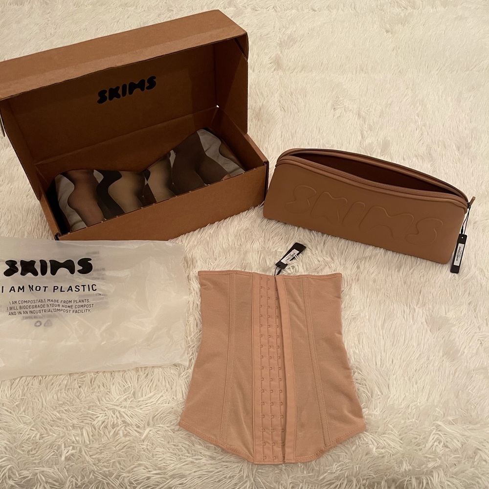 SKIMS Power Mesh Waist Trainer